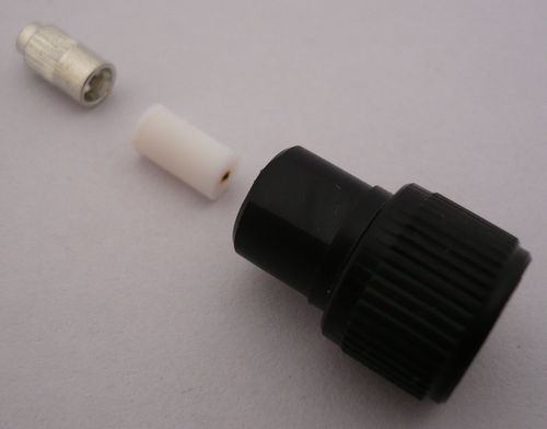 BODY RP-SMA(M) 12.5D CONNECTOR W/P